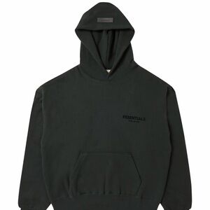 Fear of God Essentials Pullover Hoodie 'Stretch Limo' Black XS